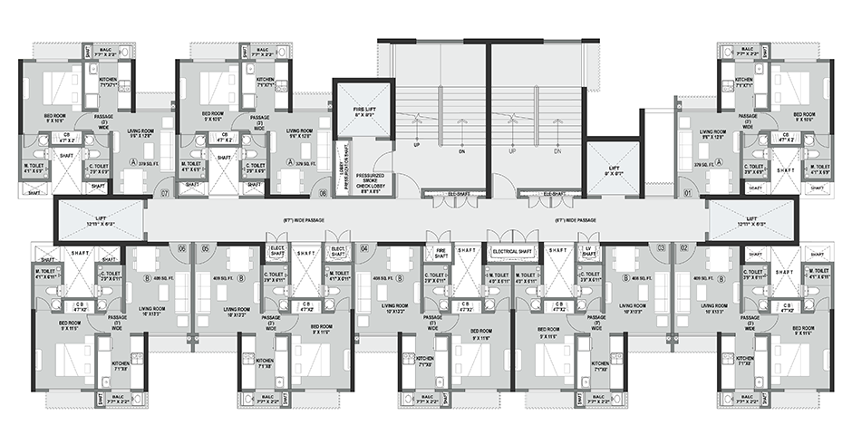 Ajmera 78 Lake Town Floor Plans Ajmera 78 Lake Town Floor Plans